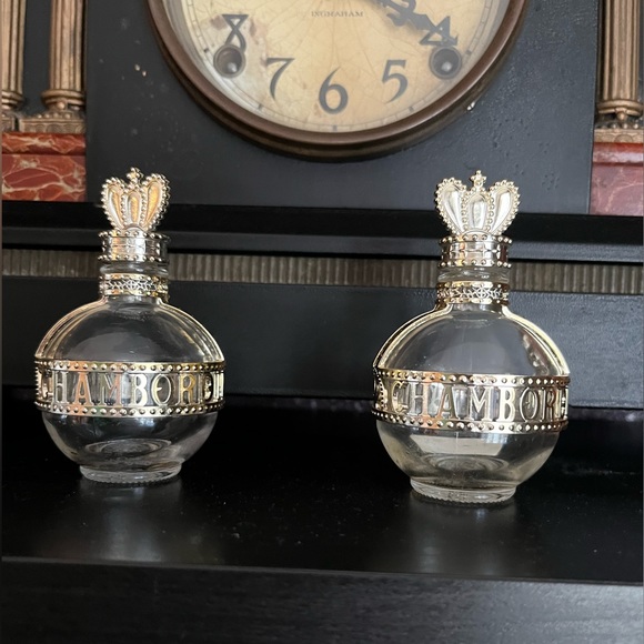 Chambord Dining Vintage Chambord Liqoueur Royal Mini Bottles Set Of